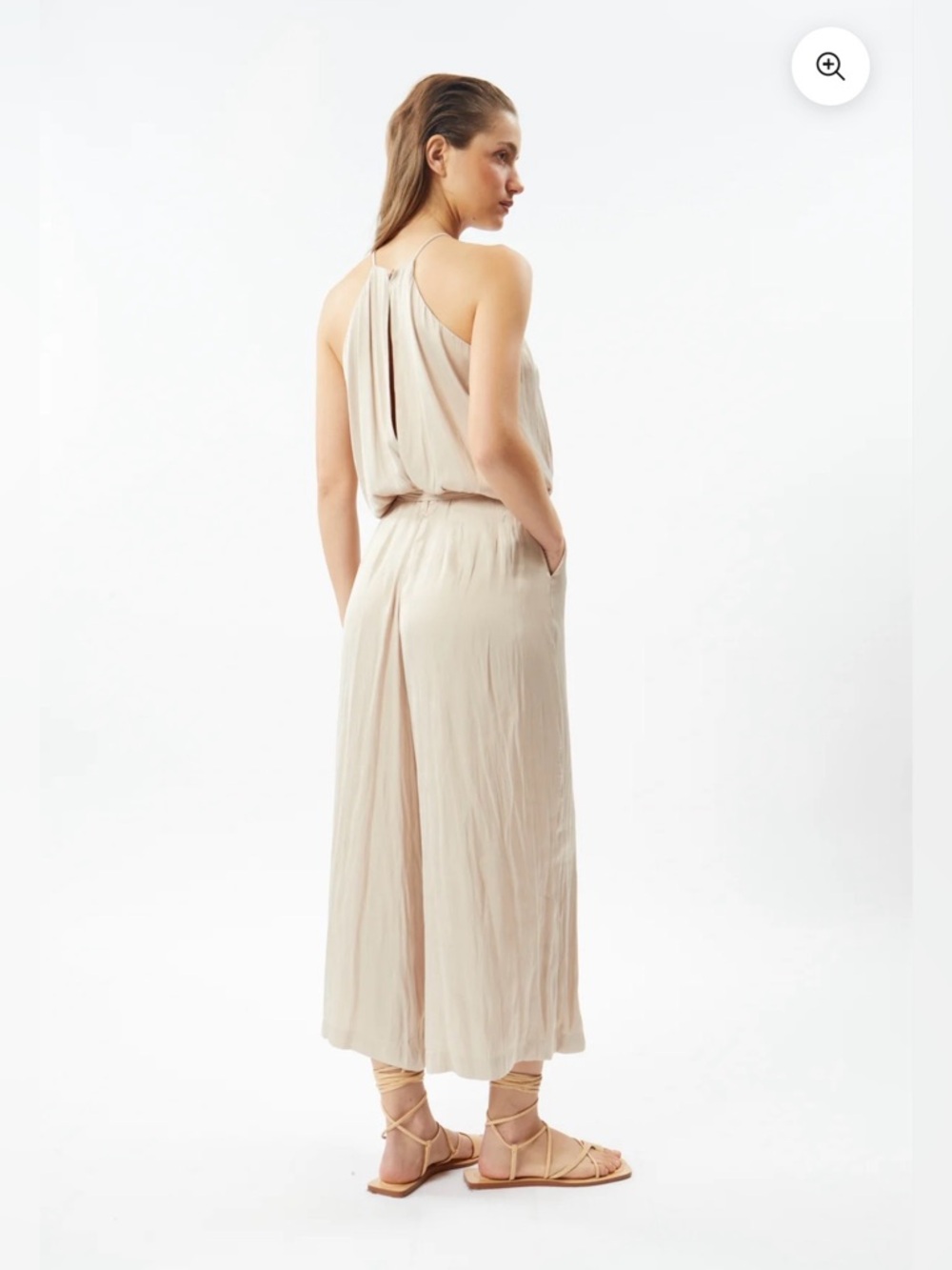 Deluc cream tan jumpsuit // NWT // XS // Laubser jumpsuit